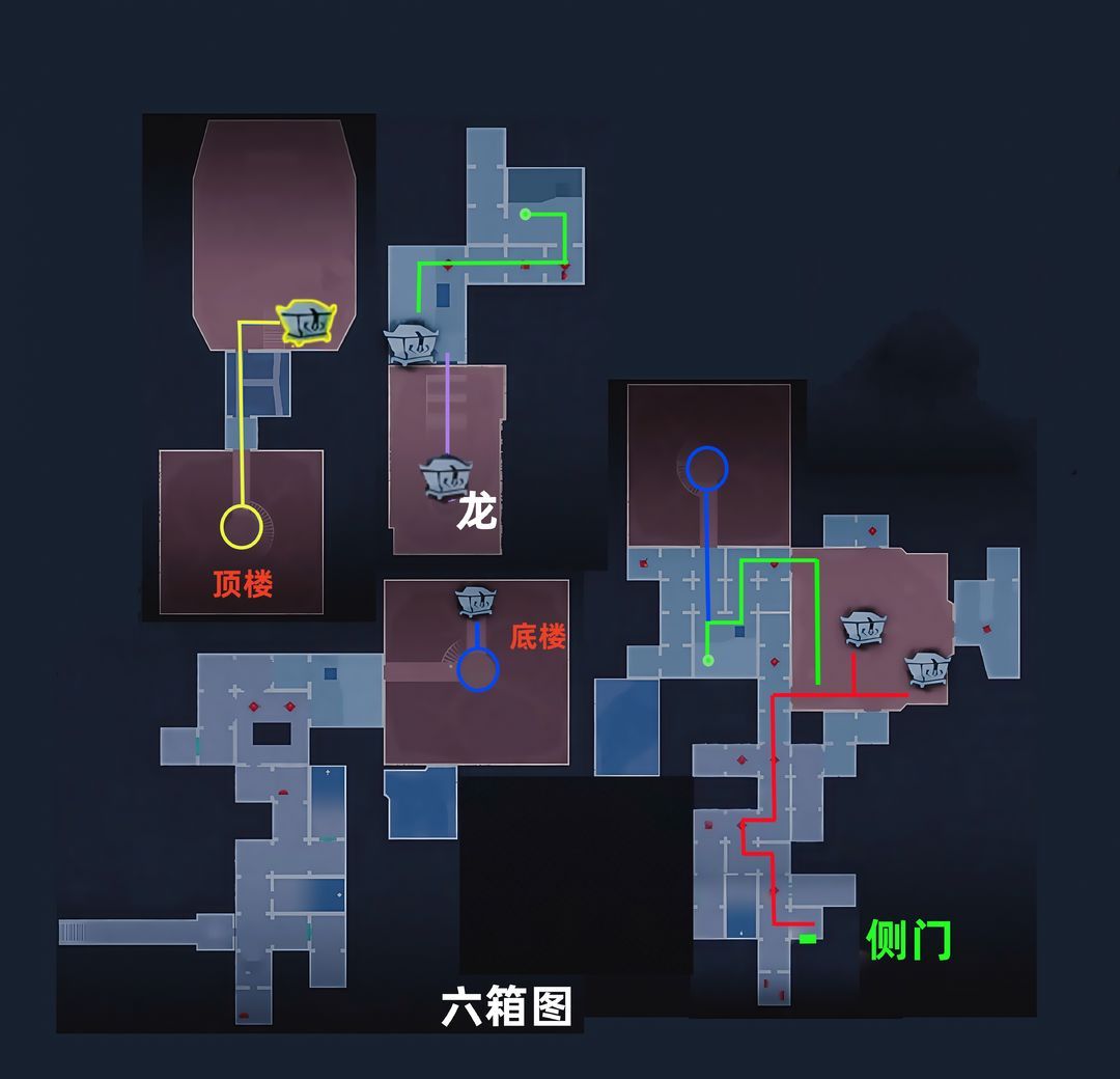 超自然行动组昆仑秘境极限侧门在【下】全地图小抄
