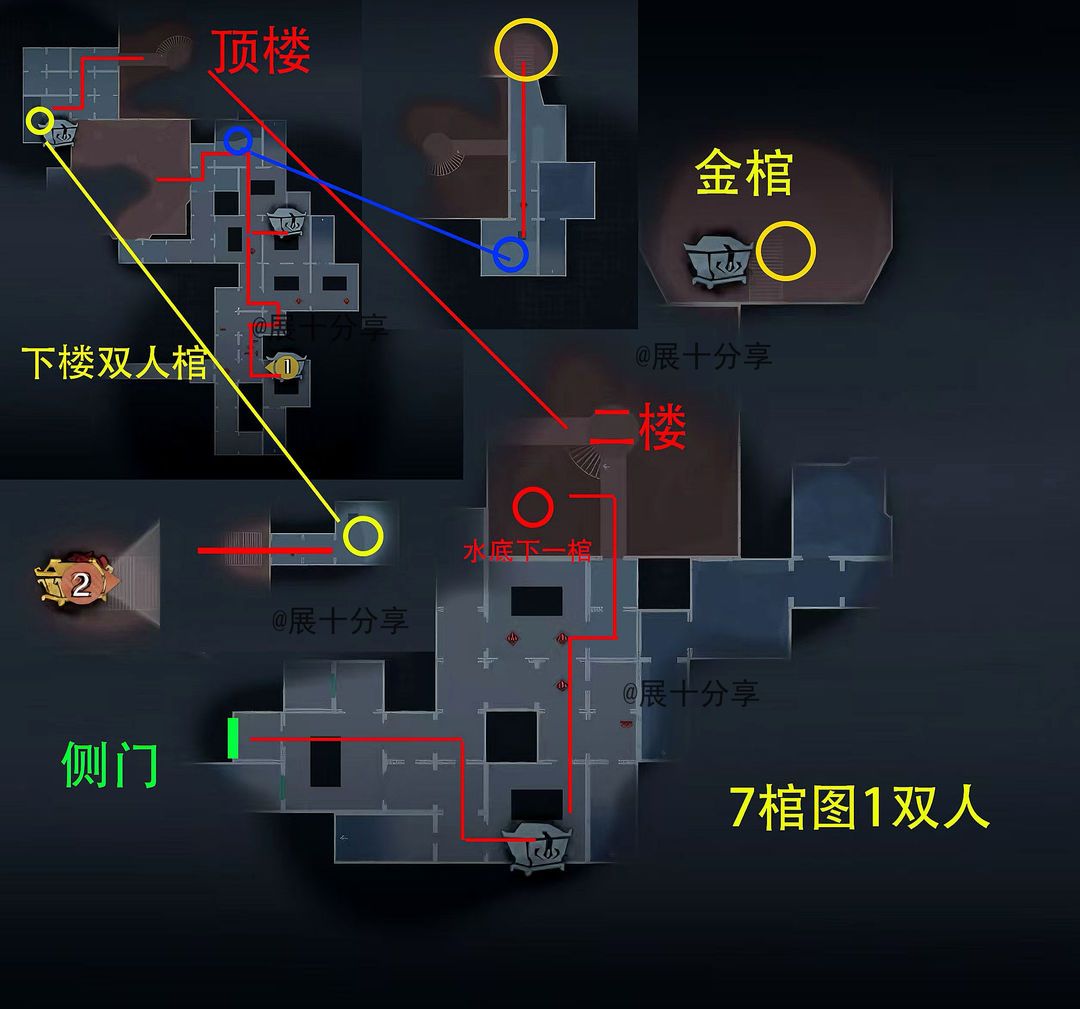 超自然行动组昆仑秘境极限侧门在【左】全地图小抄