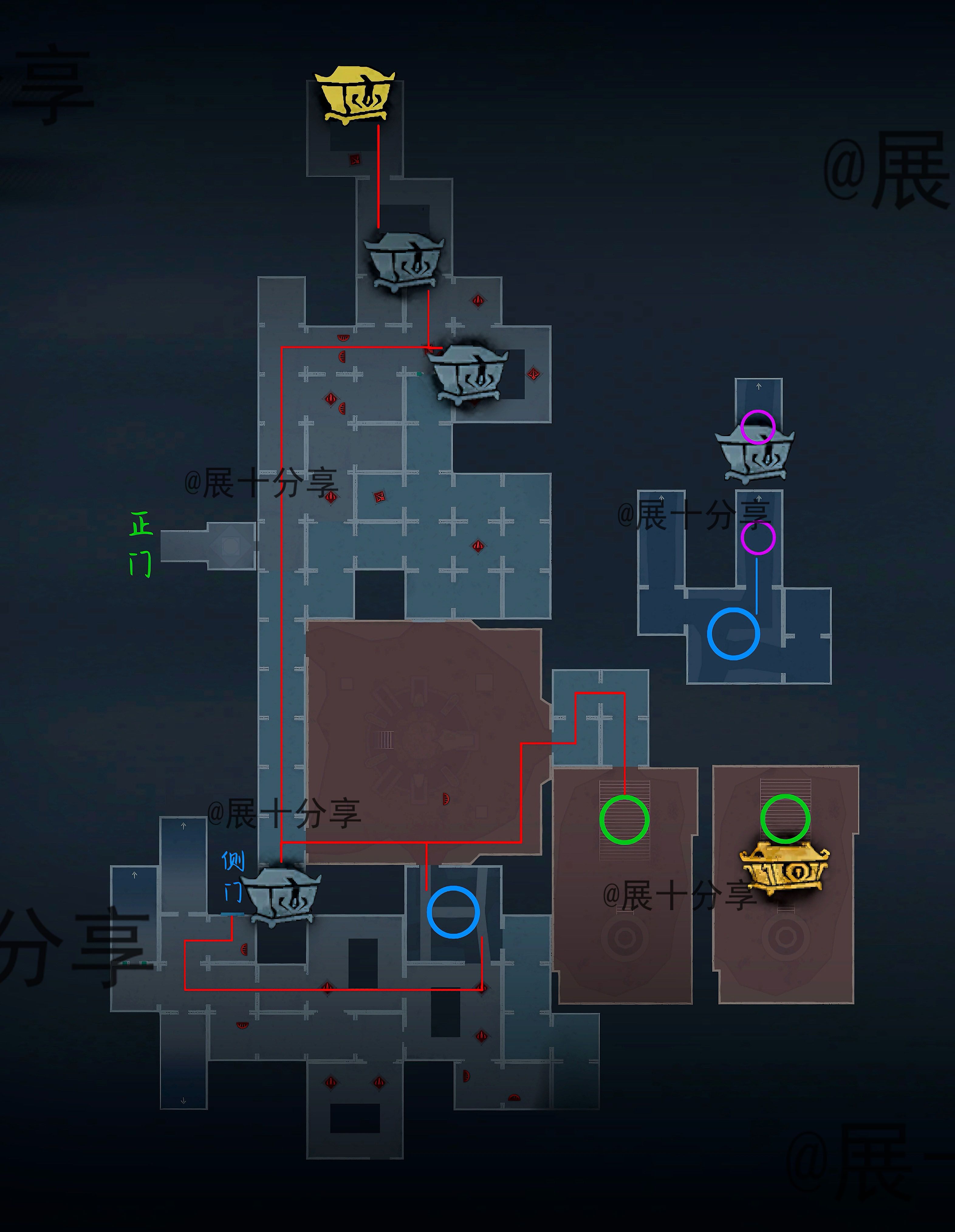 超自然行动组昆仑秘境极限全地图小抄