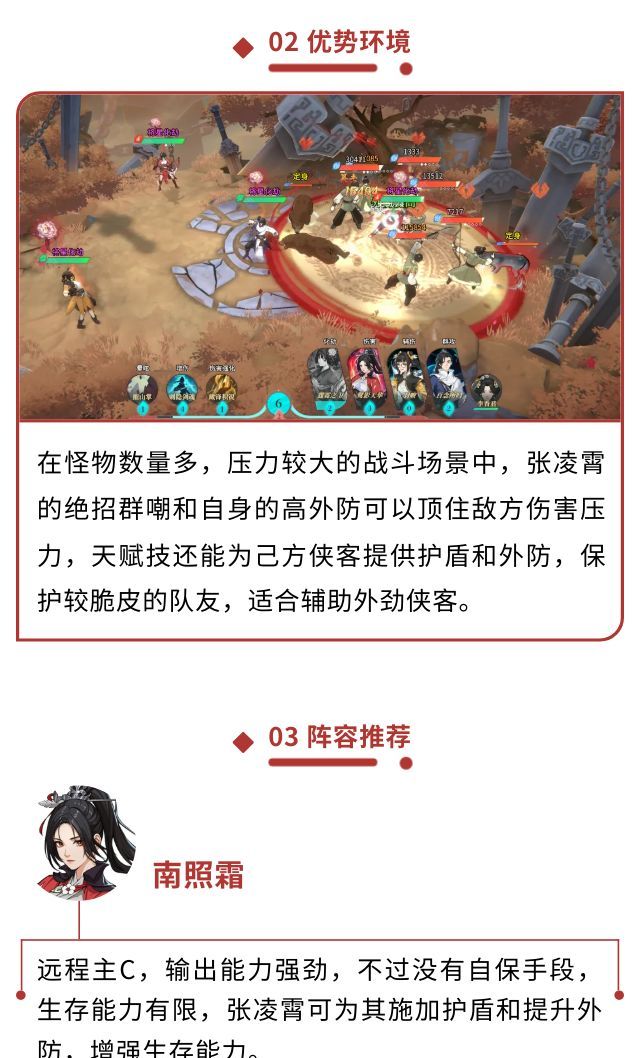 《对决！剑之川》张凌霄角色攻略