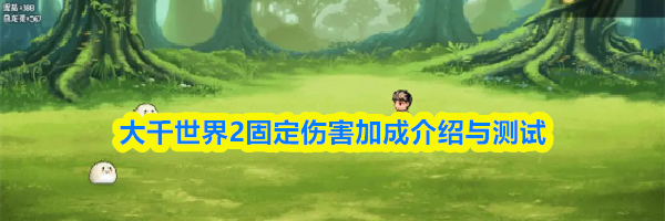 大千世界2固定伤害加成介绍与测试