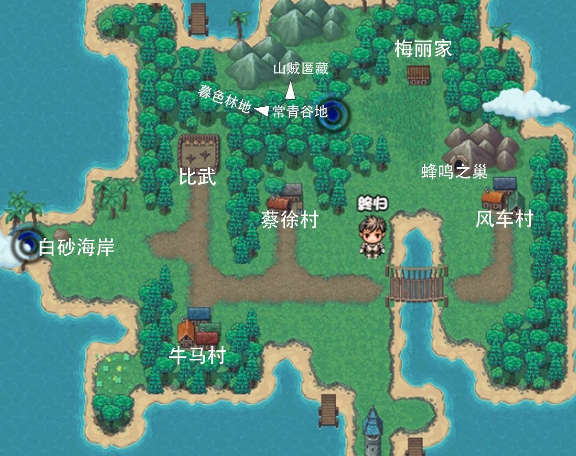 《大千世界2》三村岛攻略