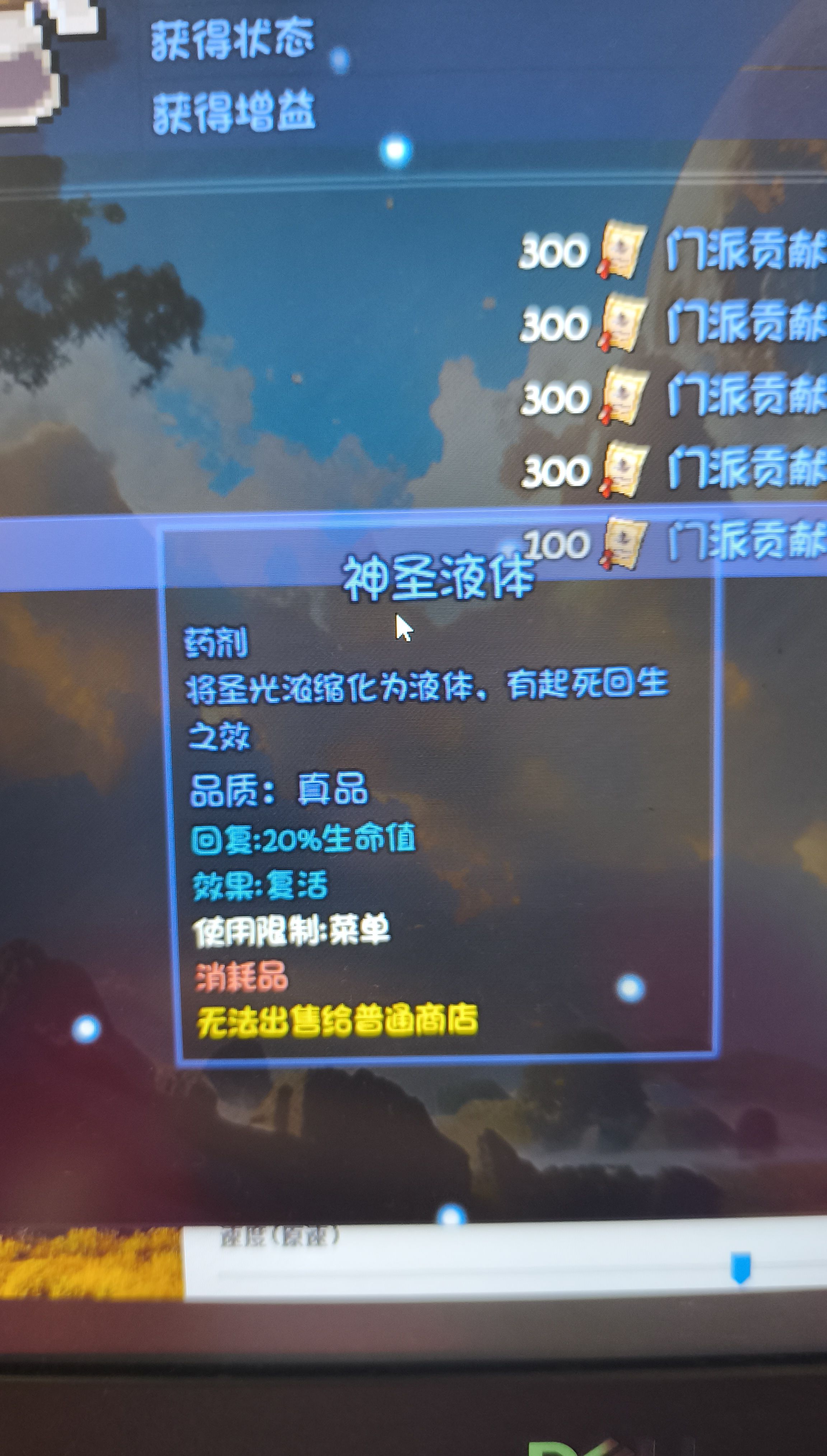 《大千世界2》圣光门派制裁分支加入条件