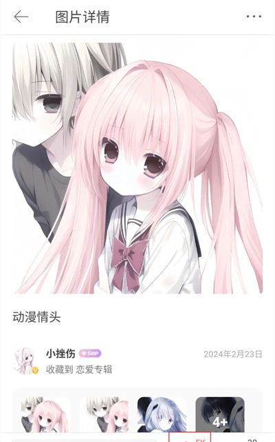 《堆糖》取消收藏图片方法