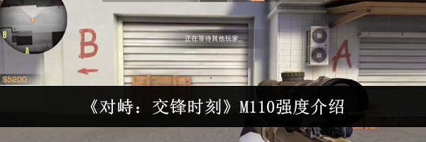 《对峙：交锋时刻》M110强度介绍