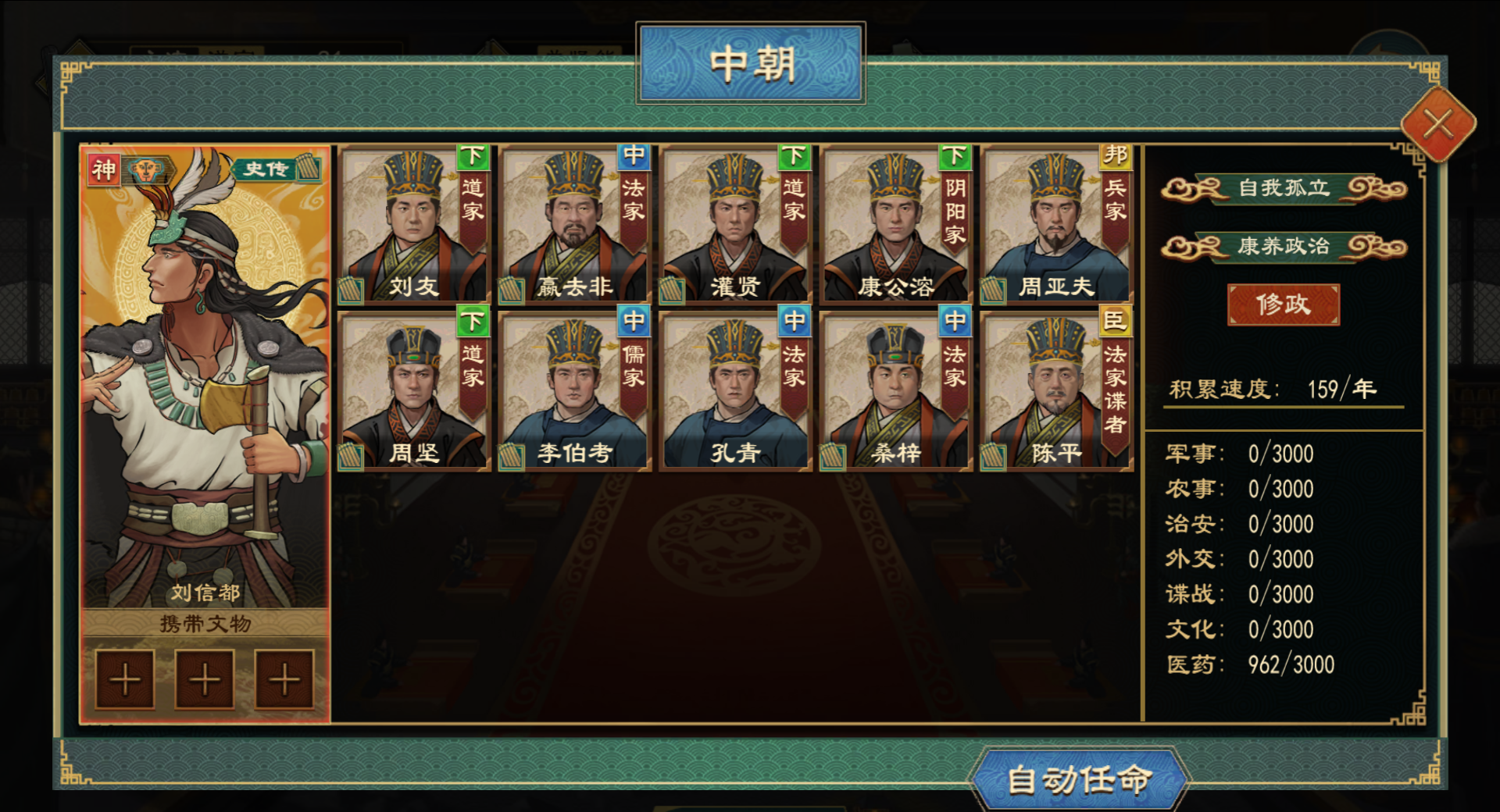 《大周列国志》国族官职系统介绍