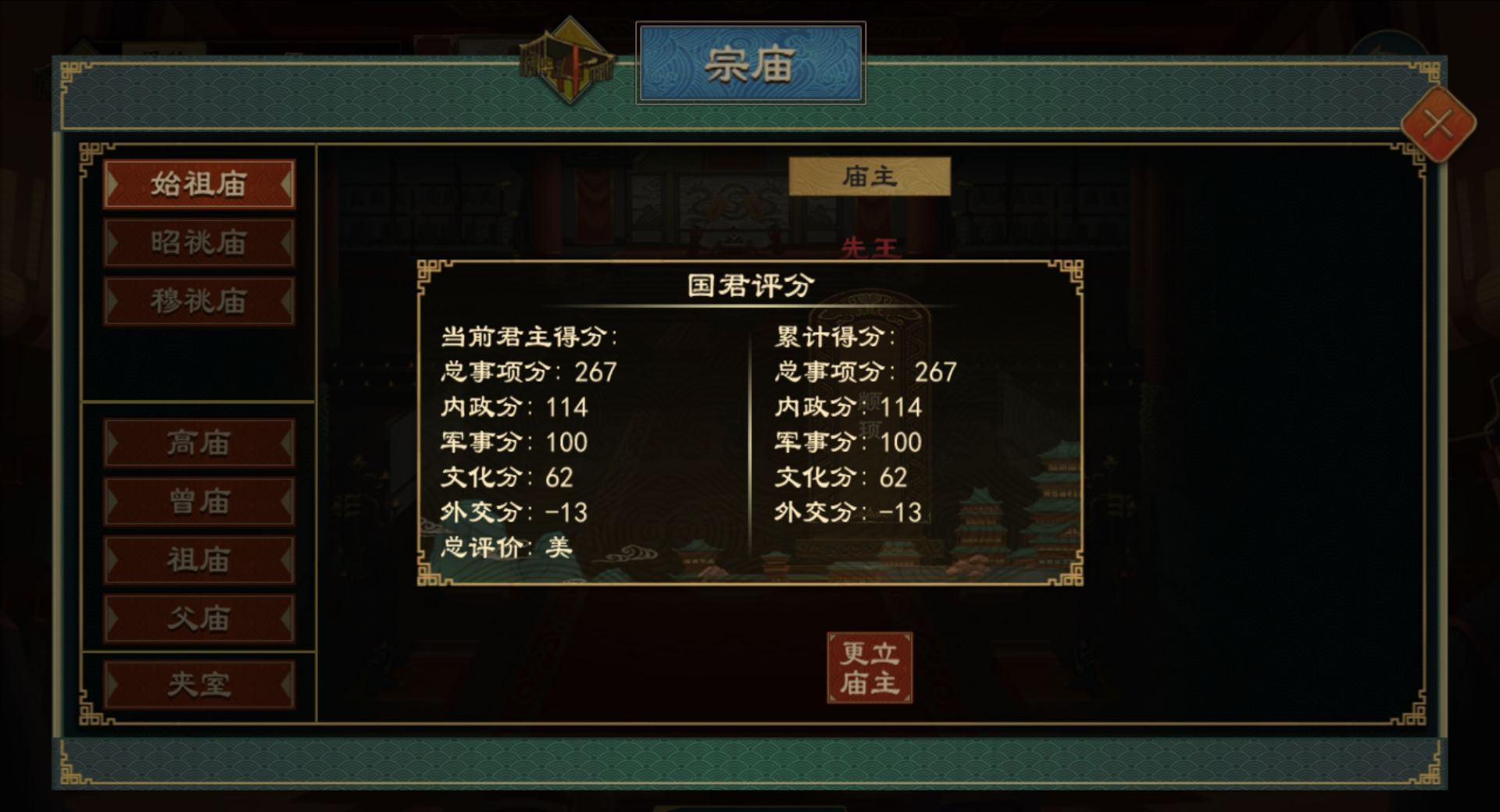 《大周列国志》谥号系统功能介绍