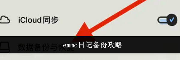 emmo日记备份攻略