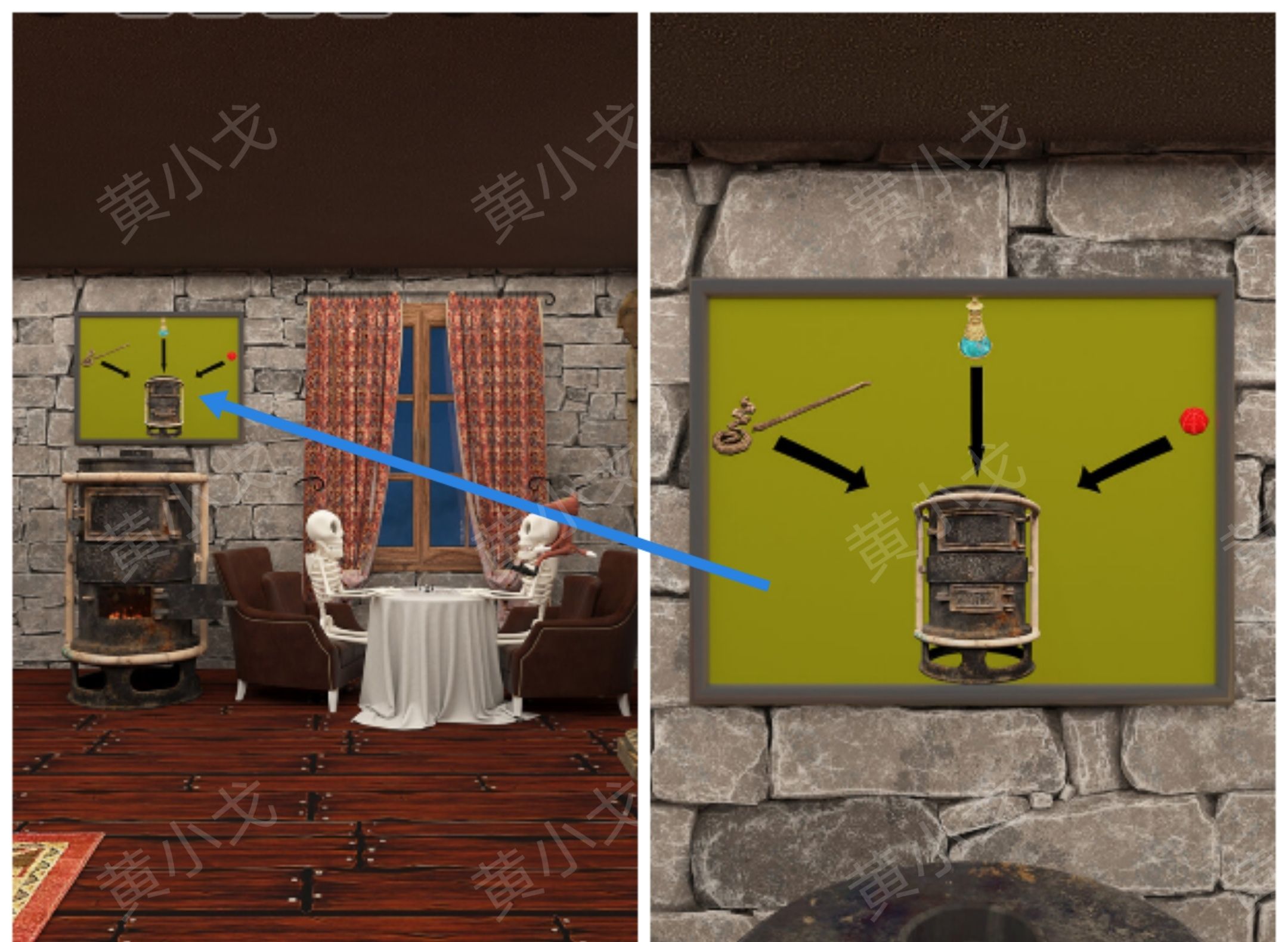 Escape Room：Castle Ghost（密室逃脱：幽灵城堡）攻略（一）