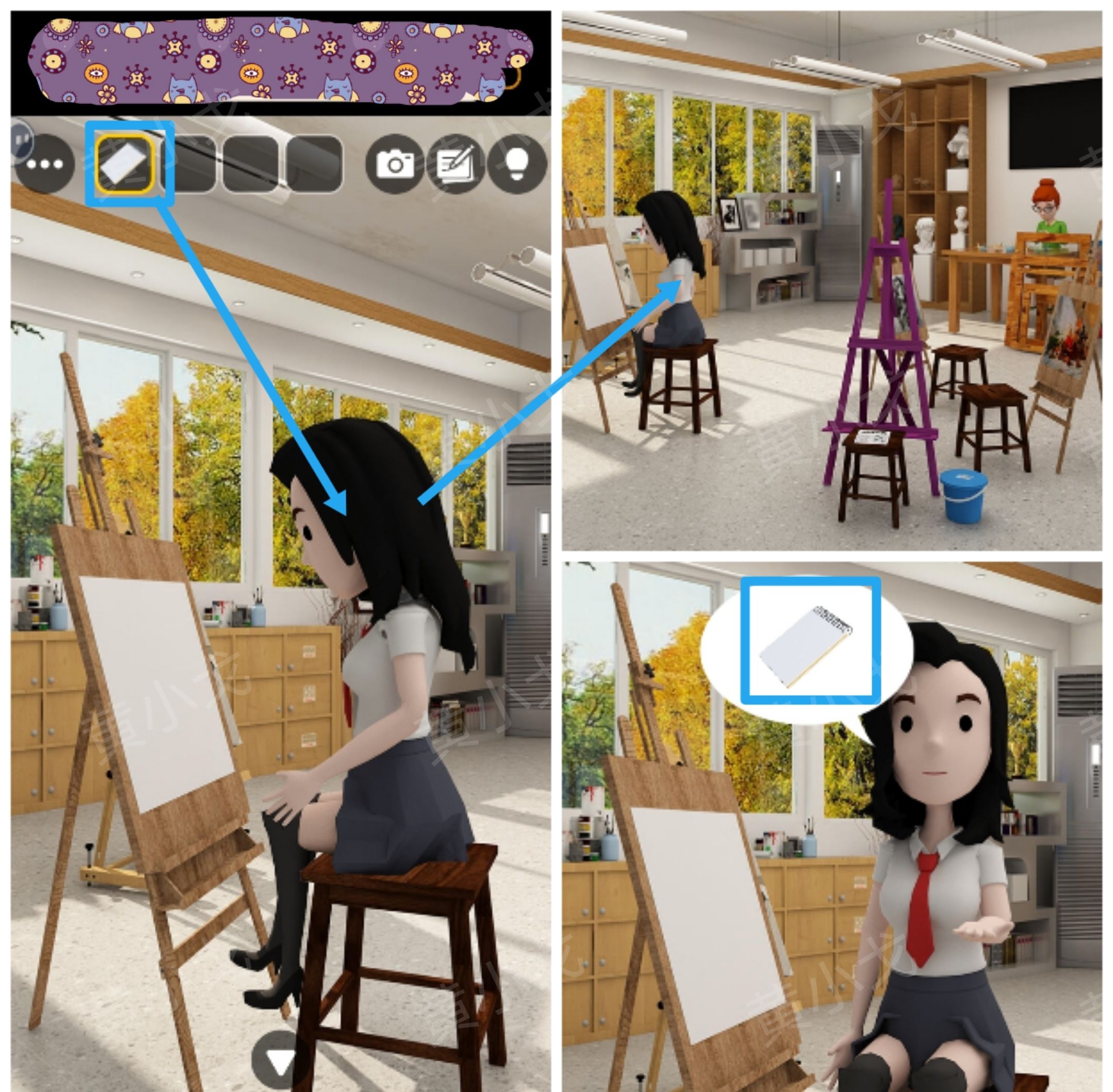 《Escape Room：侦探社》美术教室关卡攻略二