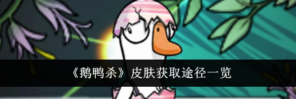 《鹅鸭杀》皮肤获取途径一览