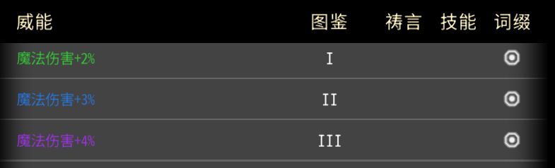 黑白之地萌新威能保留推荐
