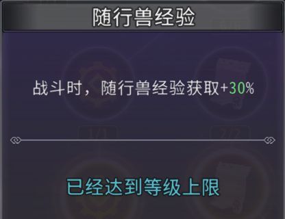 黑白之地随行兽升级与进阶攻略