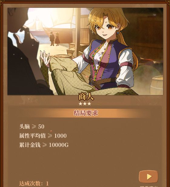 《火山的女儿：再度重逢》各职业需求一览