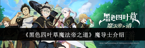 《黑色四叶草魔法帝之道》魔导士介绍