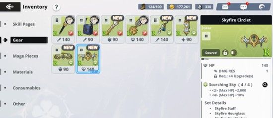 《黑色四叶草魔法帝之道》装备一览