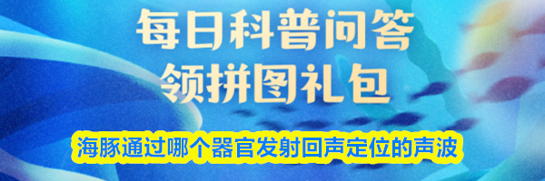 海豚通过哪个器官发射回声定位的声波