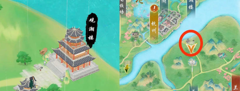 《华夏千秋》江南越州建筑隐藏奖励获取方法