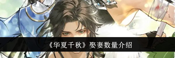 《华夏千秋》娶妻数量介绍
