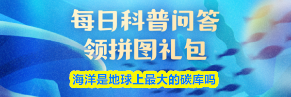 海洋是地球上最大的碳库吗