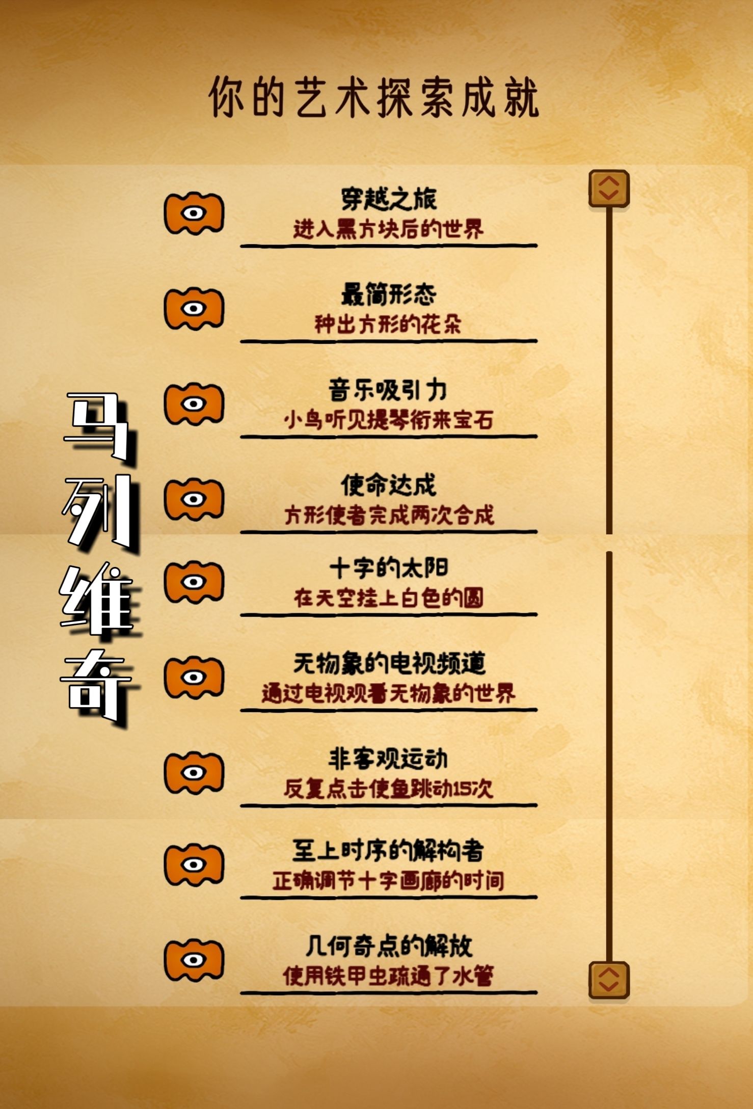 巨匠眼马列维奇篇成就达成攻略