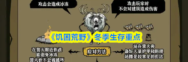 《饥困荒野》冬季生存重点