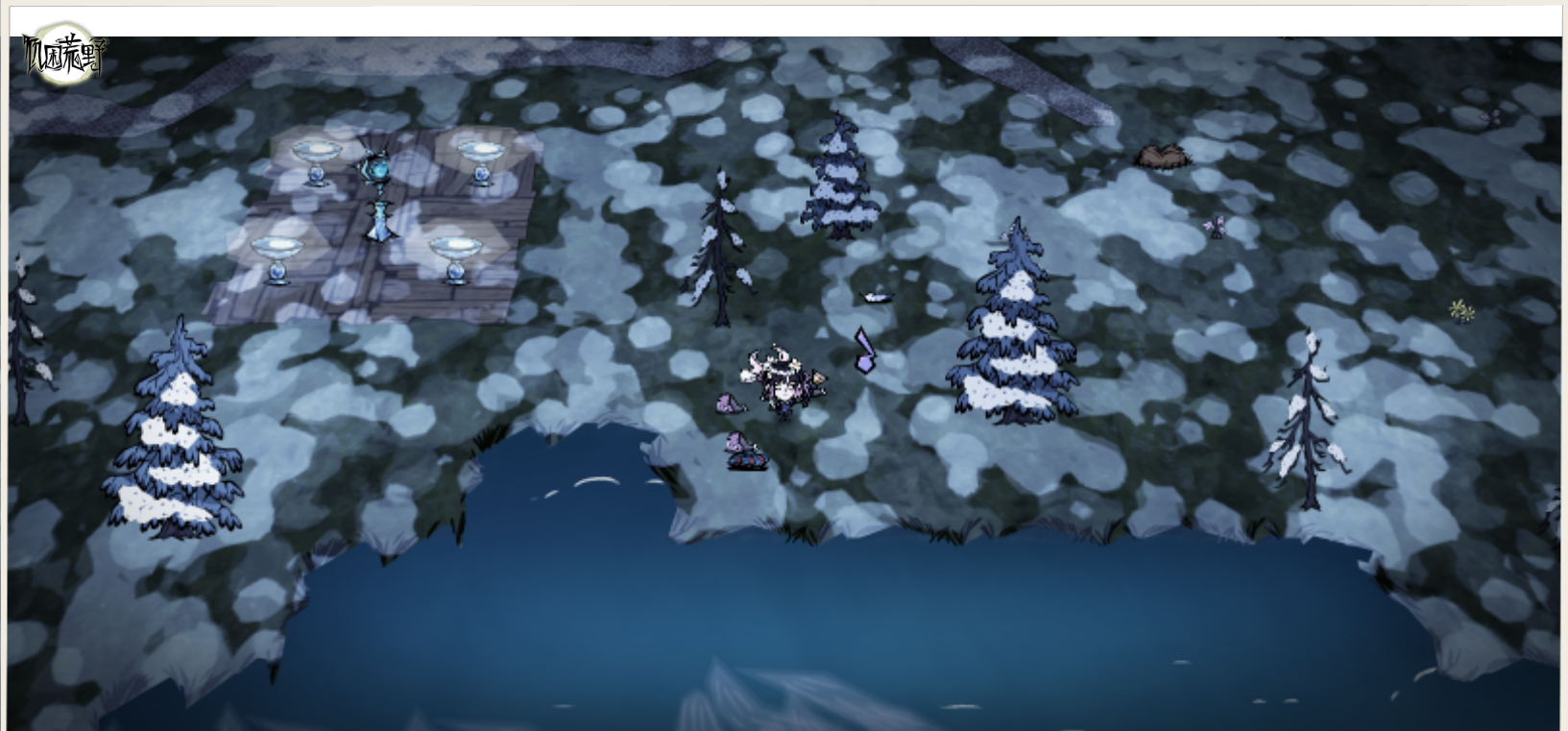 《饥困荒野》企鹅岛音符符号位置攻略