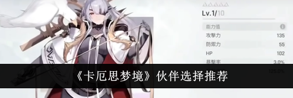 《卡厄思梦境》伙伴选择推荐