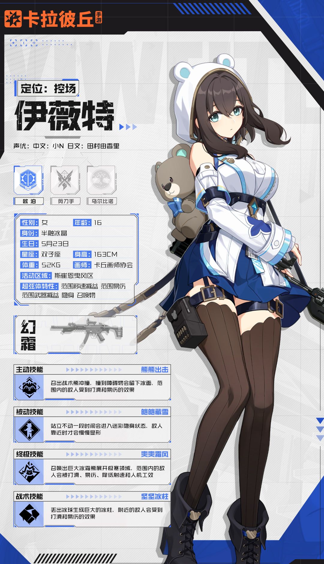 《卡拉彼丘》伊薇特角色图鉴