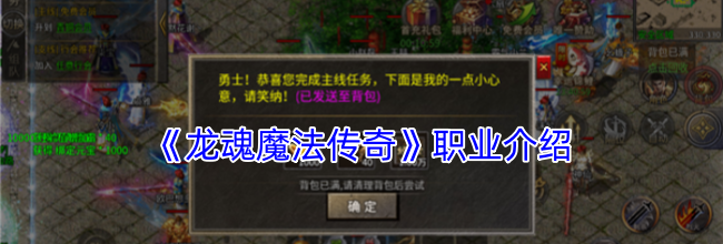 《龙魂魔法传奇》职业介绍