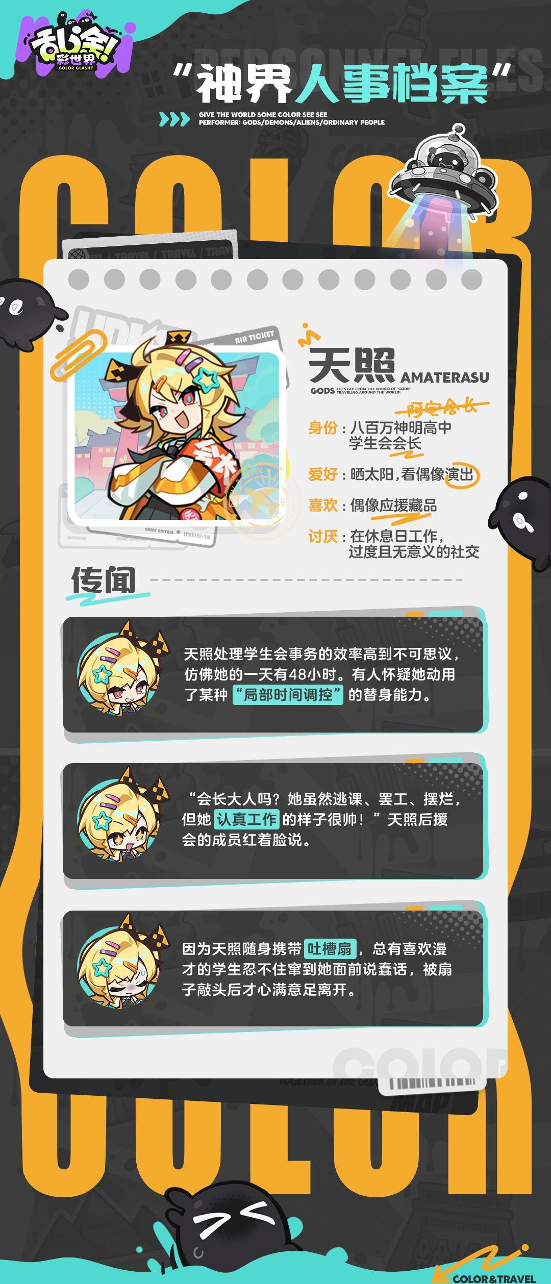 乱涂彩世界天照档案一览