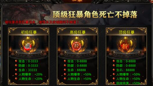 龙之觉醒狂暴之力BUFF介绍