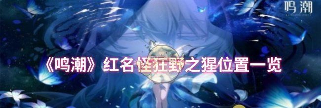 《鸣潮》红名怪狂野之猩位置一览