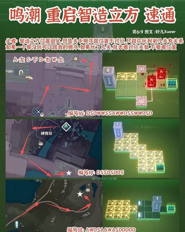 《鸣潮》罗伊冰原智造立方路线标注