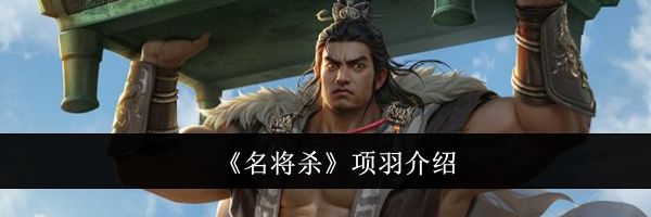 《名将杀》项羽介绍