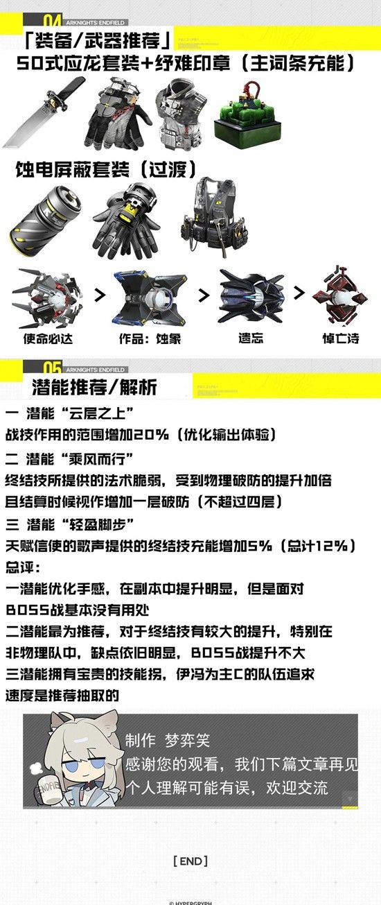 《明日方舟：终末地》洁尔佩塔培养攻略