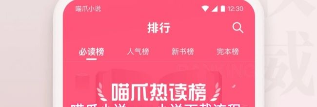 喵爪小说app小说下载流程