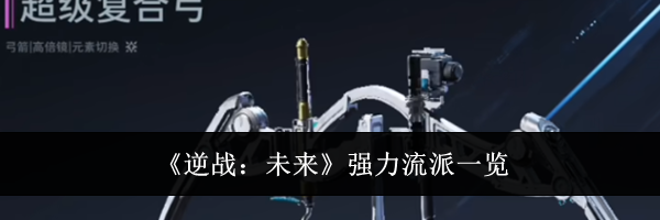 《逆战：未来》强力流派一览