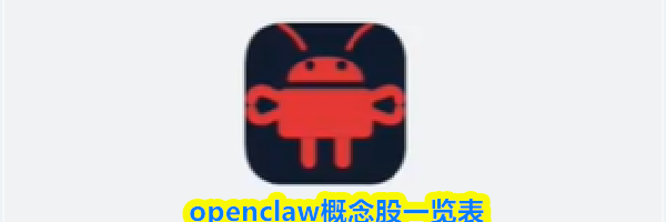 openclaw概念股一览表
