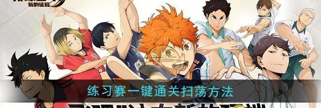 《排球少年：新的征程》练习赛一键通关扫荡方法