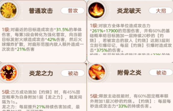 《帕瓦勇者传说》群体灼烧阵容推荐