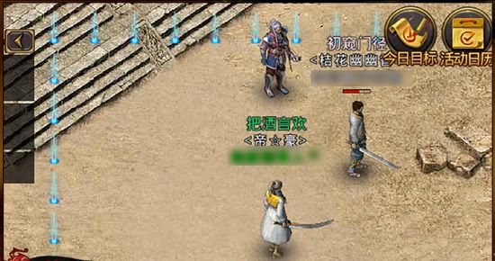 《热血传奇》战士职业抢boss技巧分享