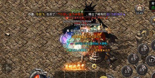 《热血合击传奇》雷炎蛛王打法攻略