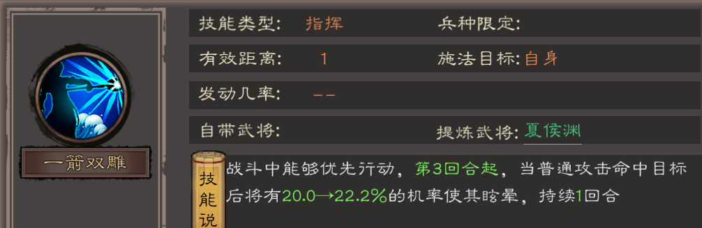 《三国乱世霸王》夏侯渊攻略