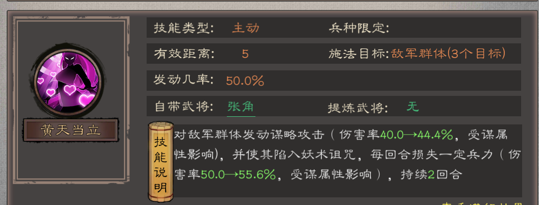 《三国乱世霸王》张角养成玩法