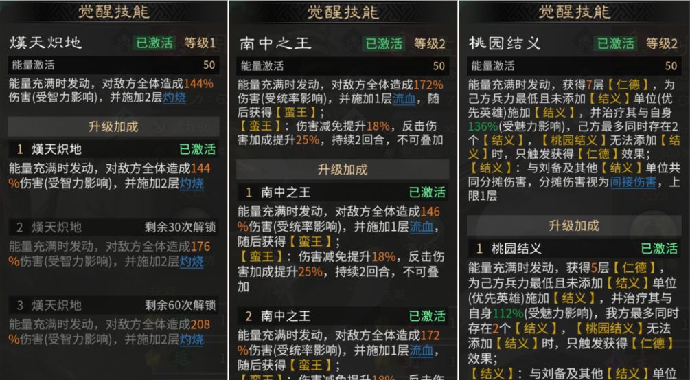 三国：天下归心孟获纵火队搭配攻略