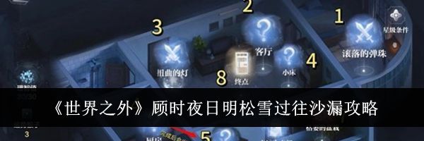 《世界之外》顾时夜日明松雪过往沙漏攻略