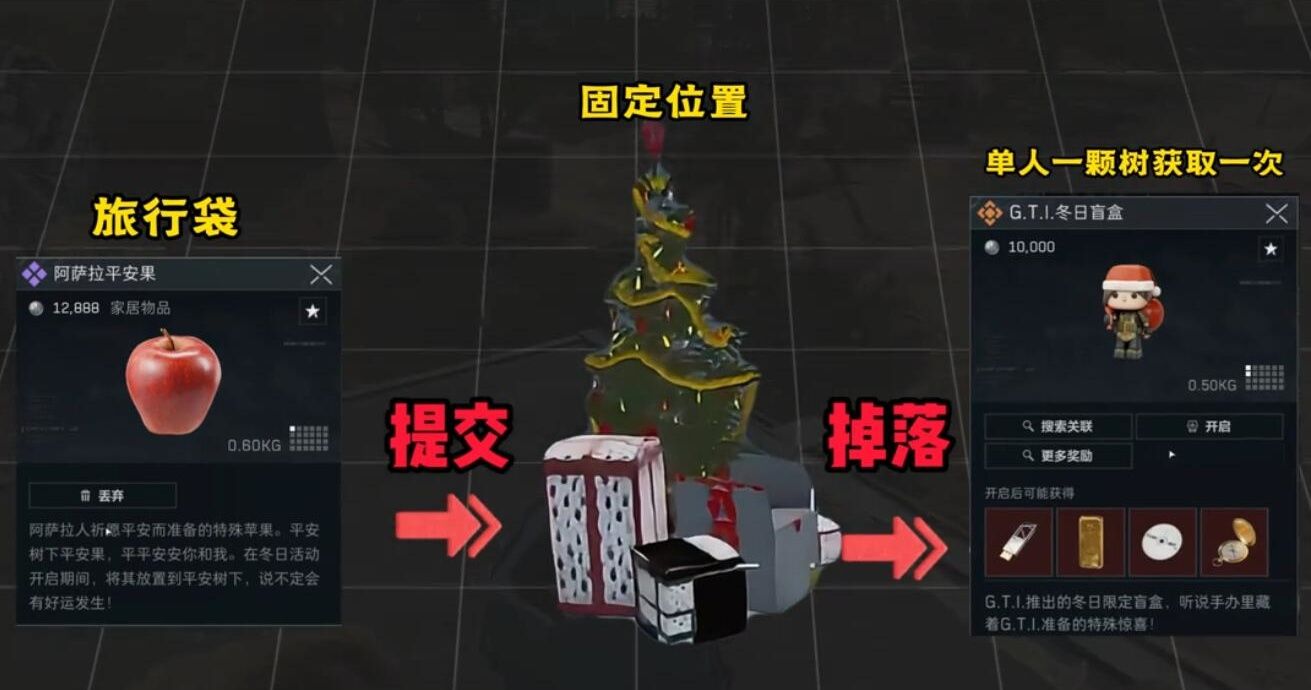 三角洲行动阿萨拉平安果作用及能兑大红规则