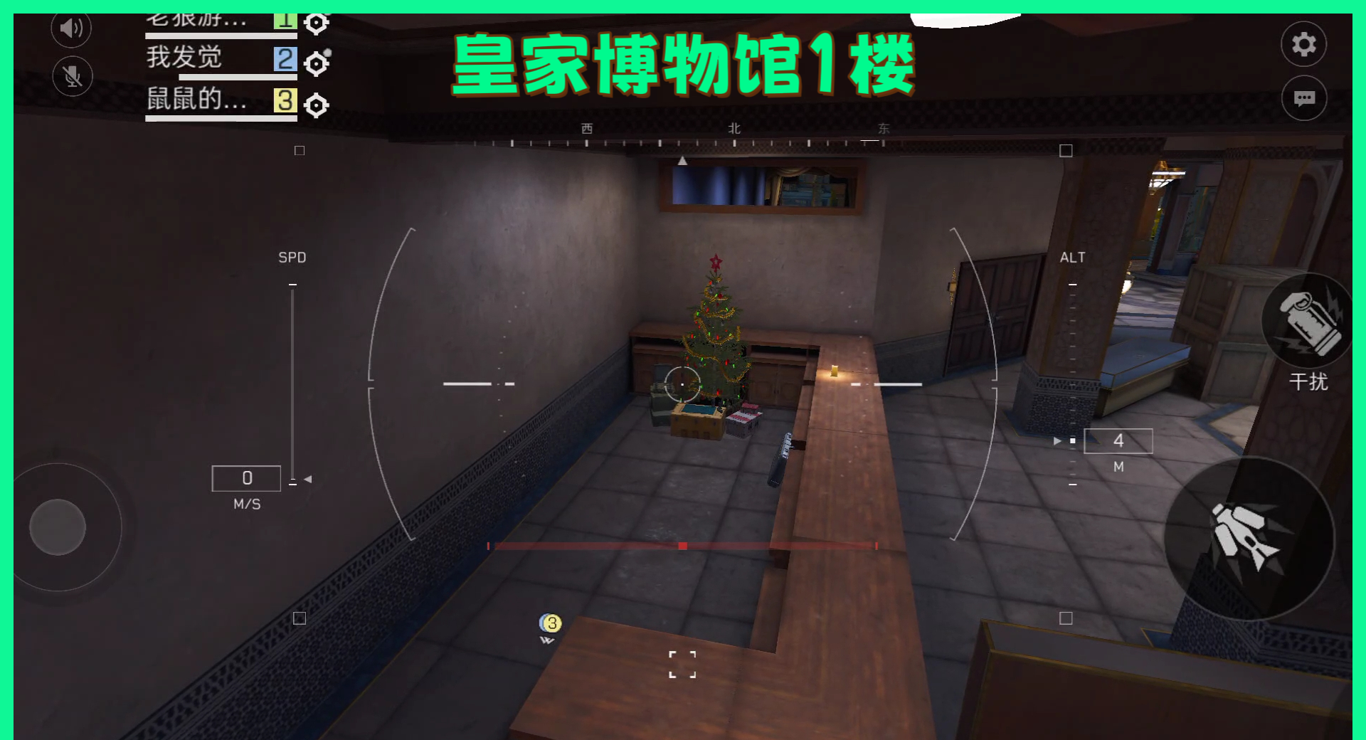 《三角洲行动》巴克什圣诞树点位图