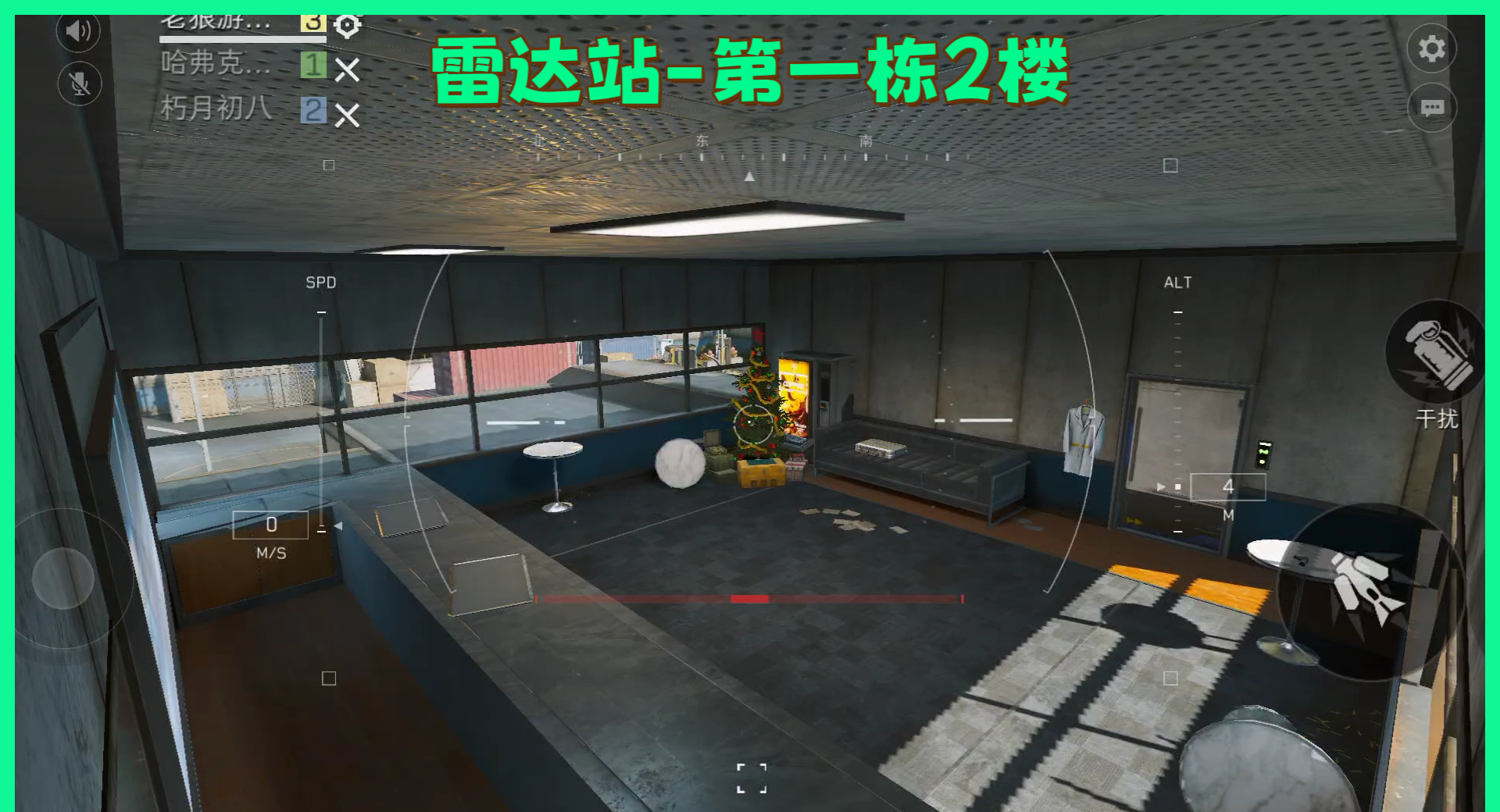 《三角洲行动》长弓溪谷圣诞树点位图